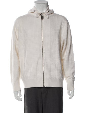 Givenchy Cashmere Mock Neck Hoodie