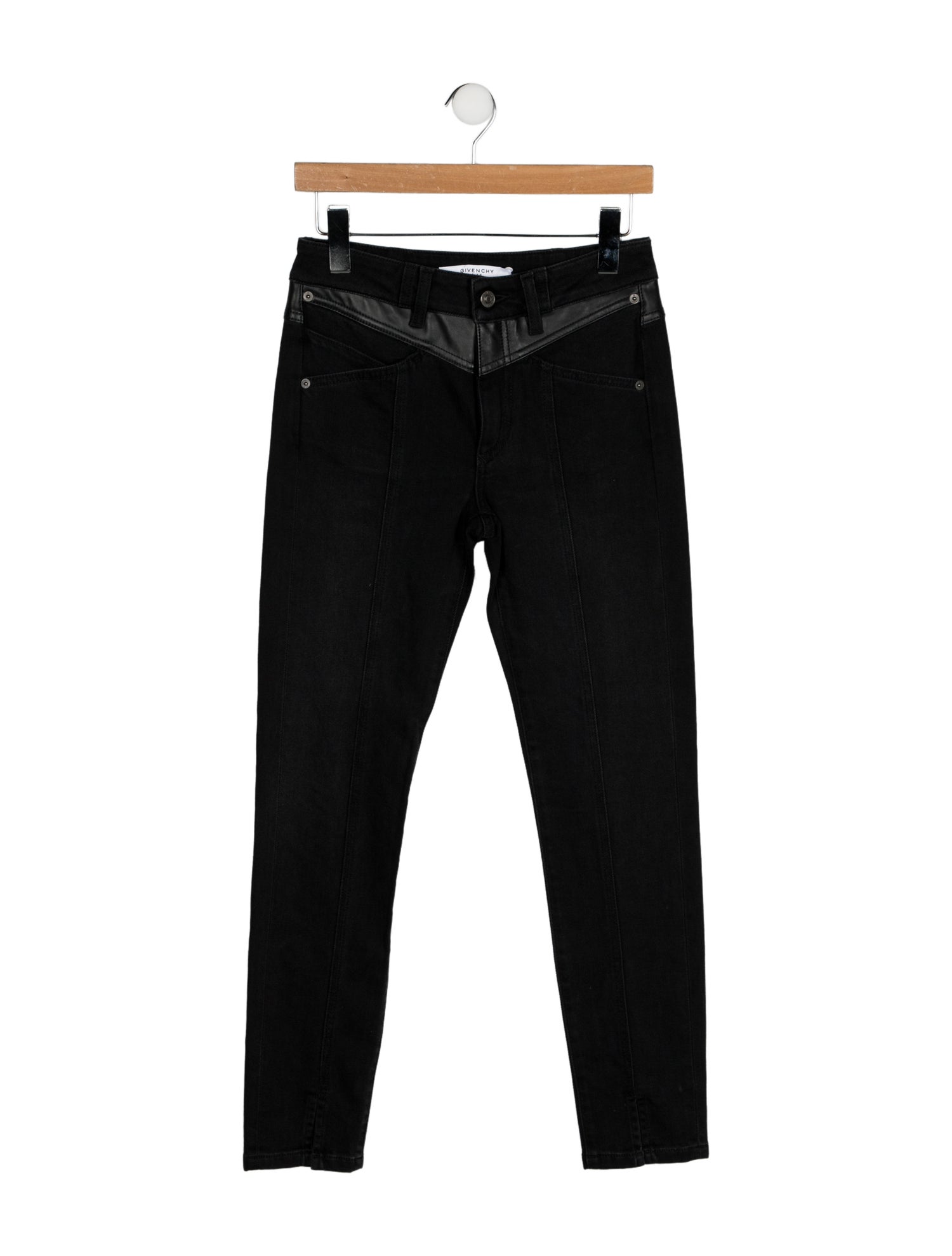 Givenchy Mid-Rise Skinny Leg Jeans