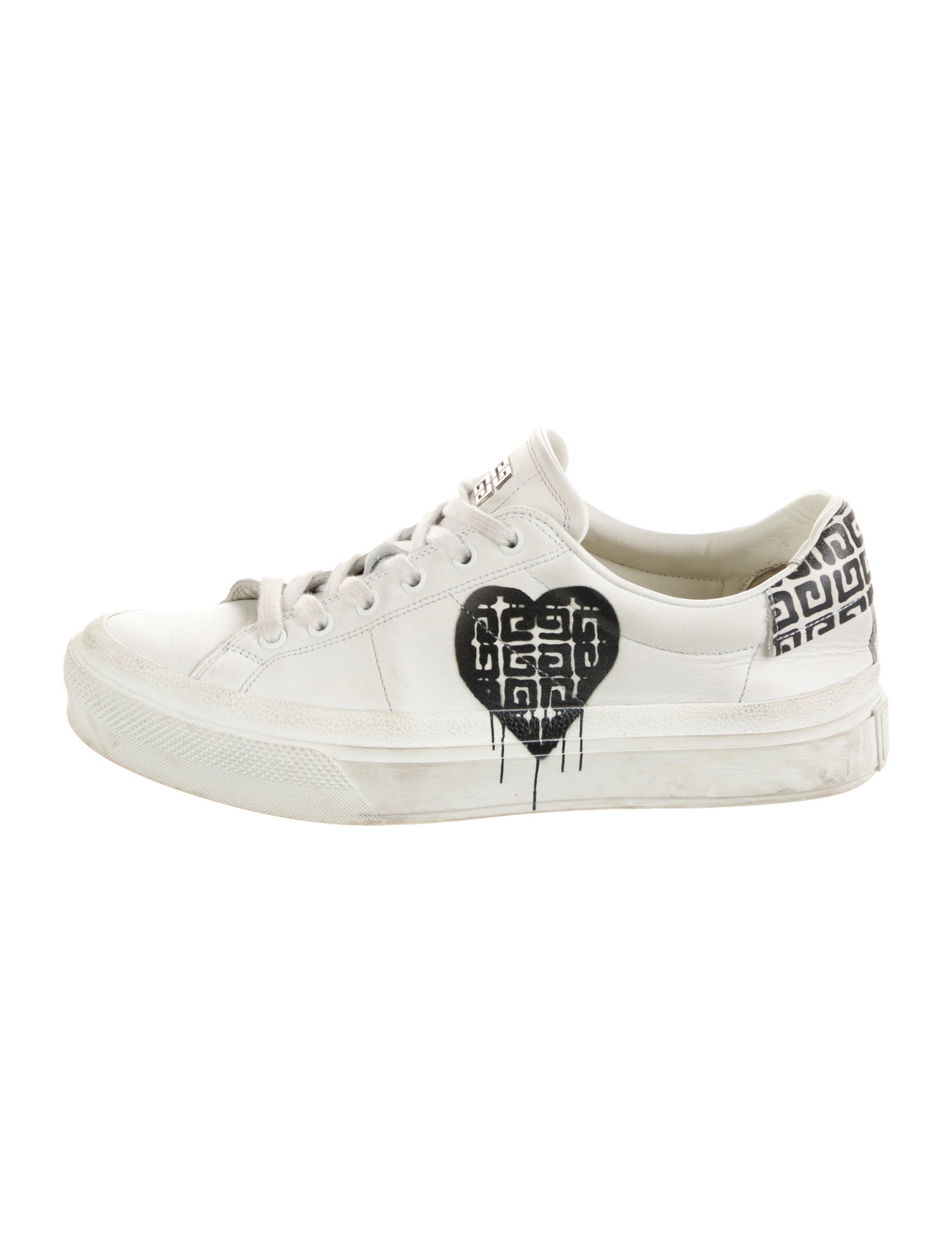 Givenchy Leather Printed Sneakers