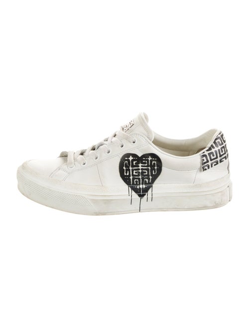 Givenchy Leather Printed Sneakers