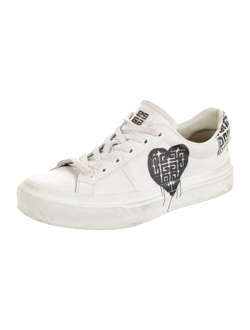 Givenchy Leather Printed Sneakers