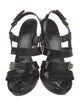 Givenchy Patent Leather Slingback Sandals