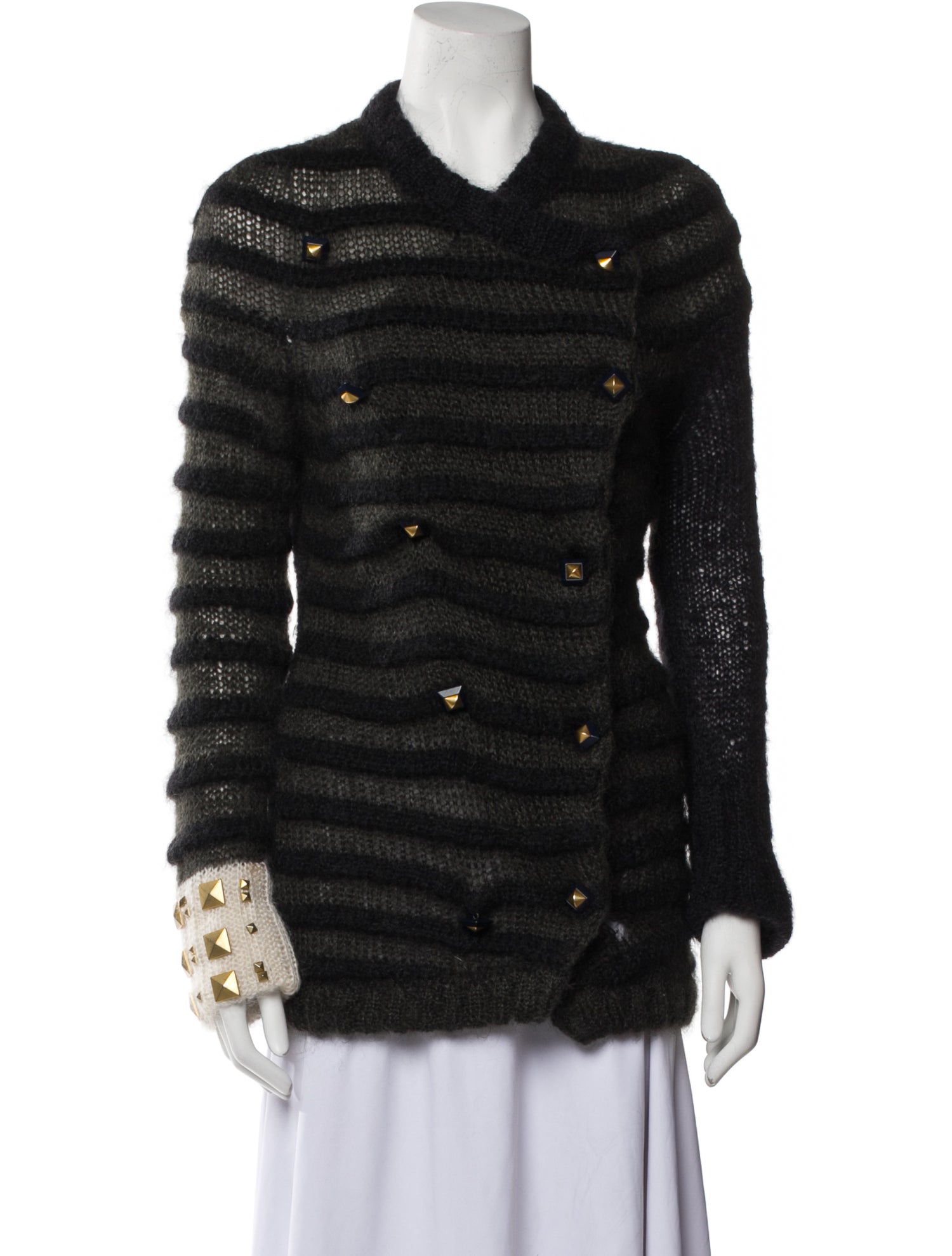 Givenchy Mohair Striped Sweater