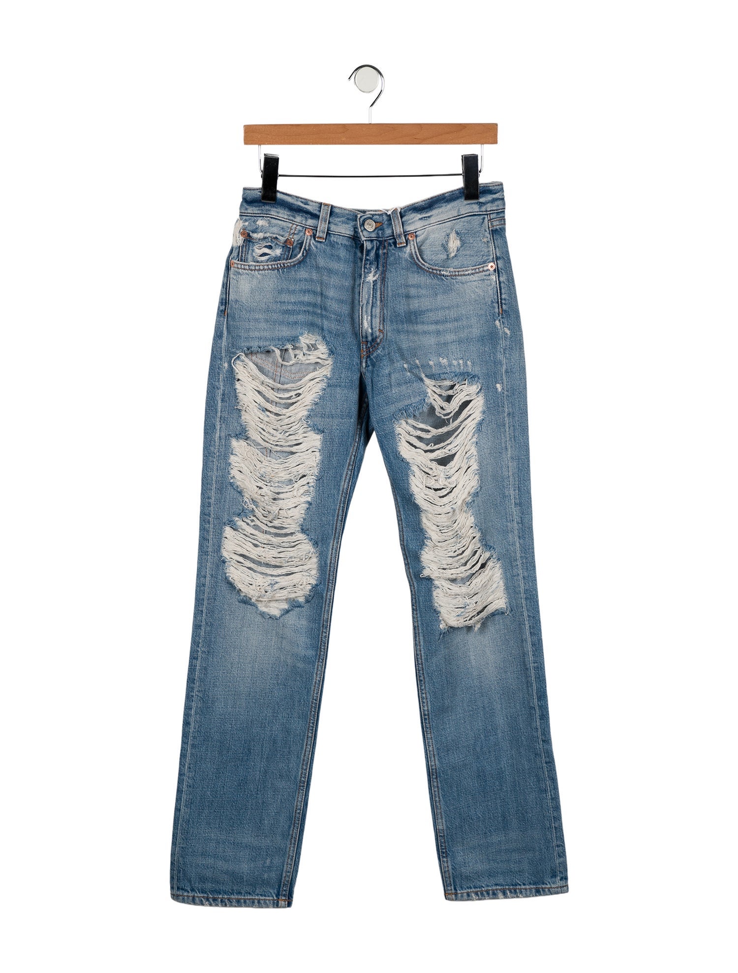 Givenchy High-Rise Straight Leg Jeans w/ Tags