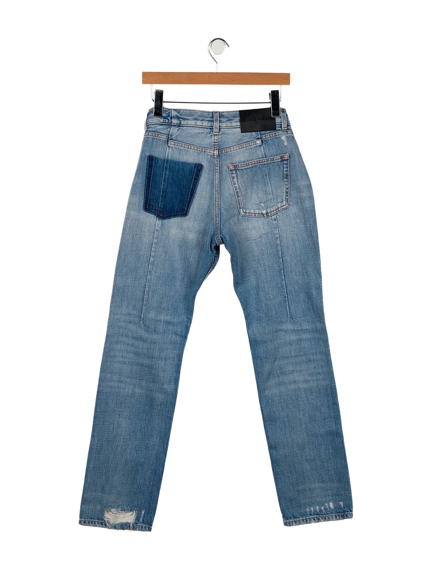 Givenchy High-Rise Straight Leg Jeans w/ Tags