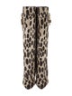 Givenchy Ponyhair Animal Print Rain Boots