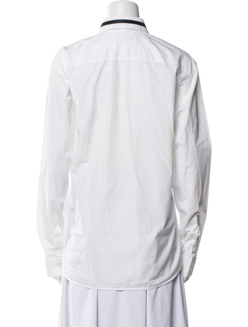 Givenchy Long Sleeve Button-Up Top