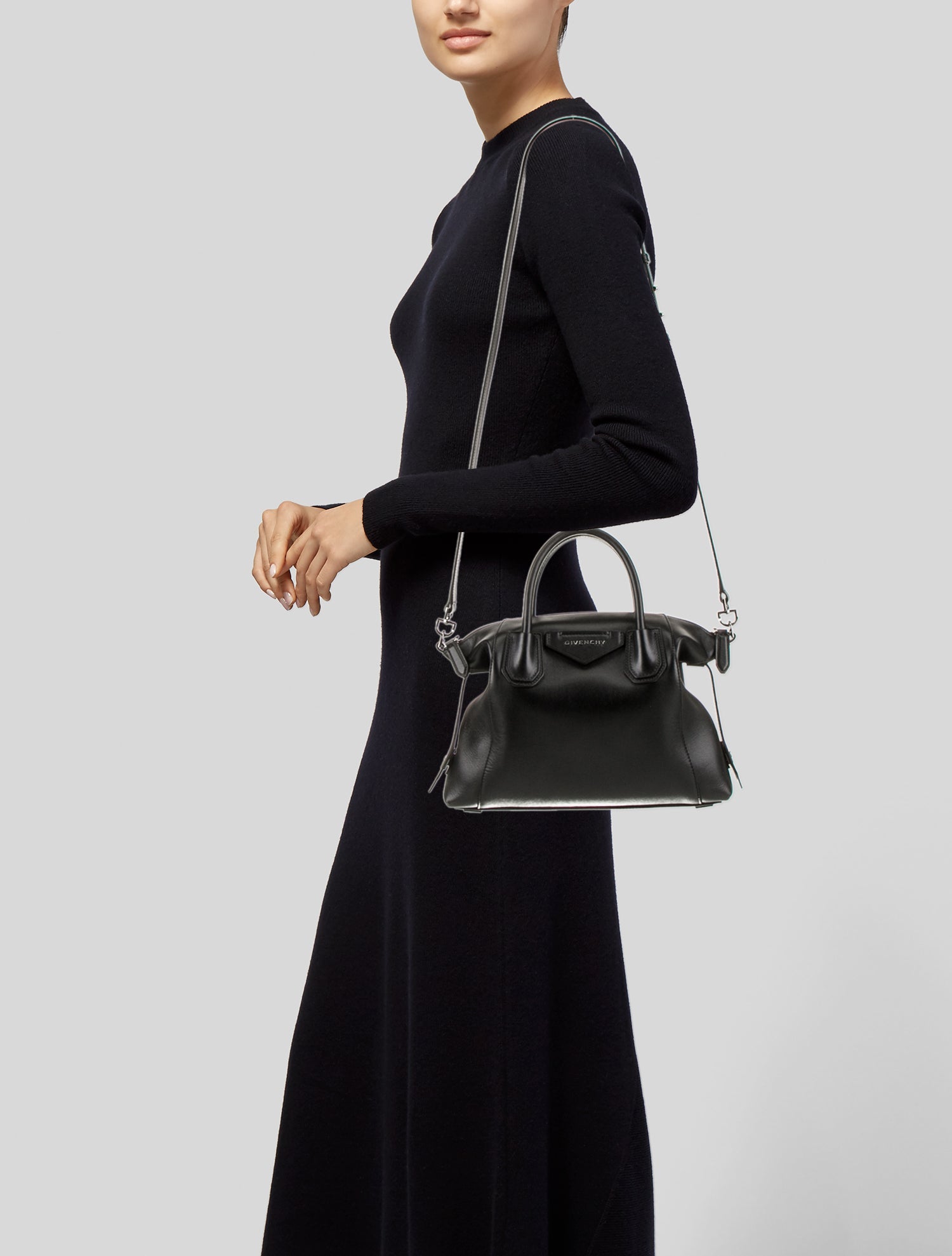 Givenchy Leather Top Handle Bag