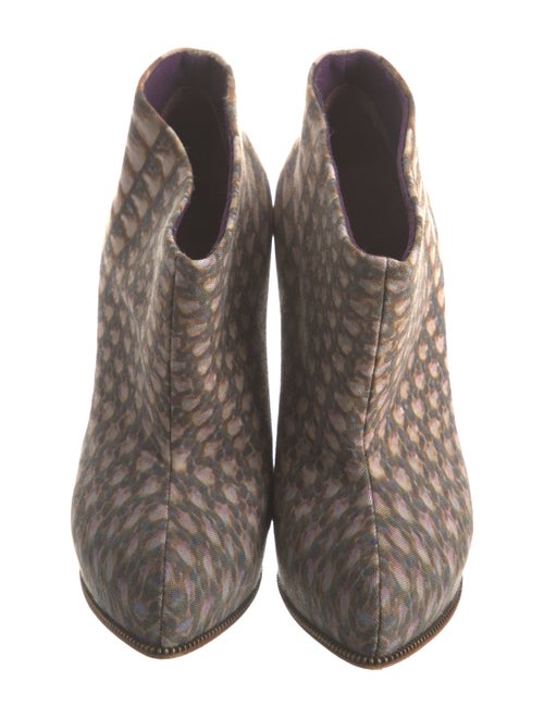 Givenchy Canvas Printed Boots