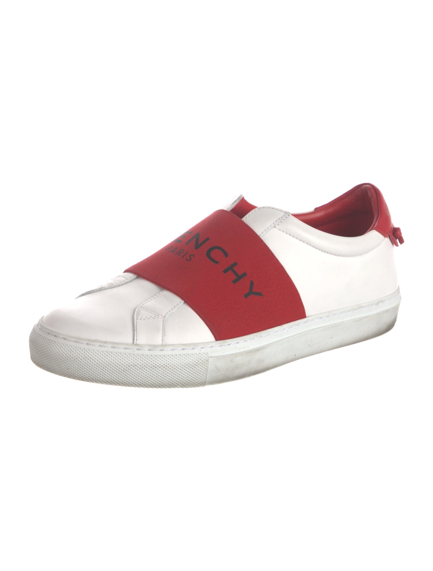 Givenchy Leather Colorblock Pattern Sneakers