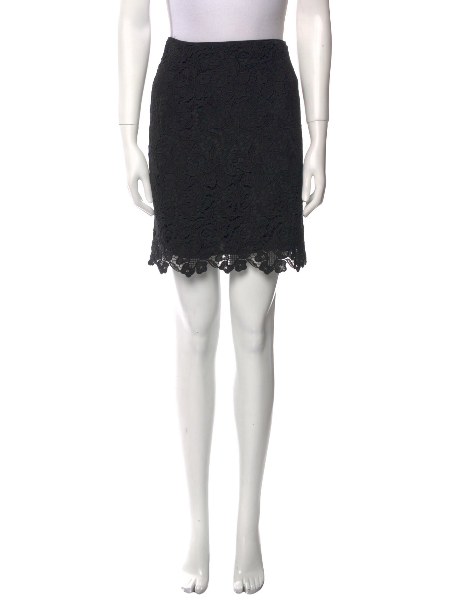 Givenchy Lace Pattern Mini Skirt