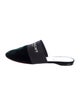 Givenchy Graphic Print Grosgrain Trim Mules