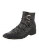 Givenchy Leather Studded Accents Combat Boots