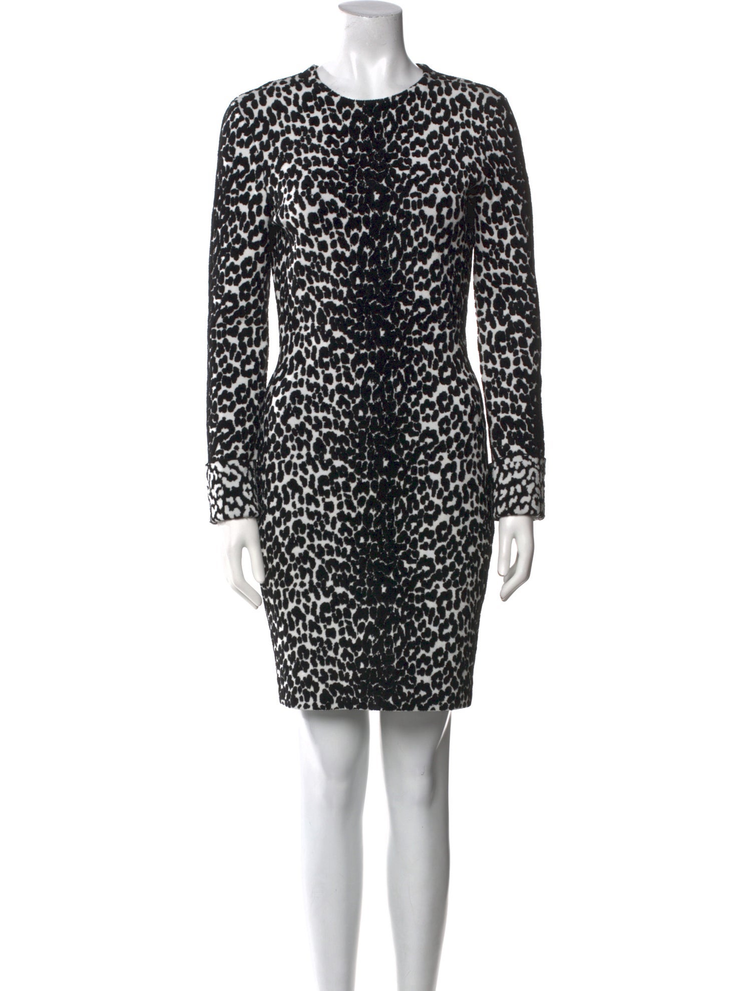 Givenchy Animal Print Mini Dress