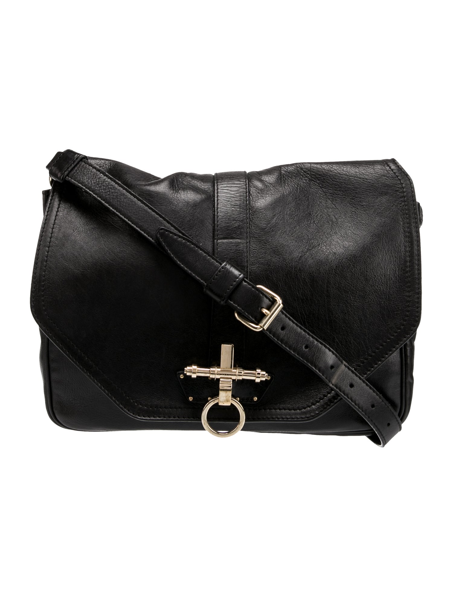 Givenchy Leather Messenger Bag