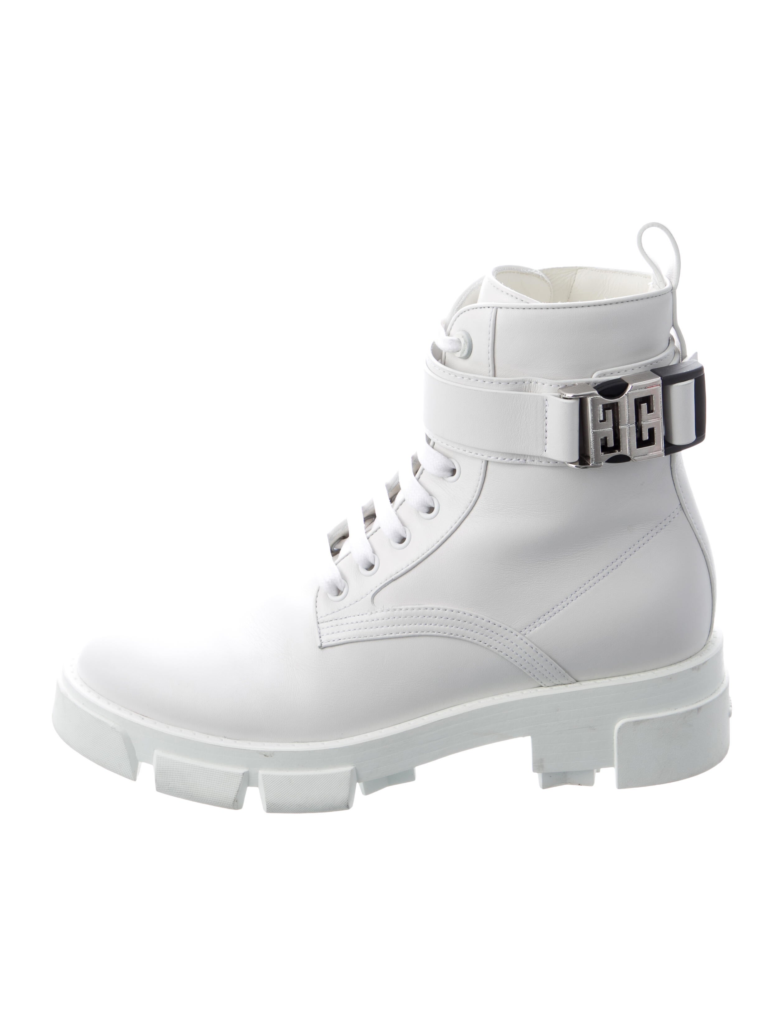 Givenchy Leather Combat Boots