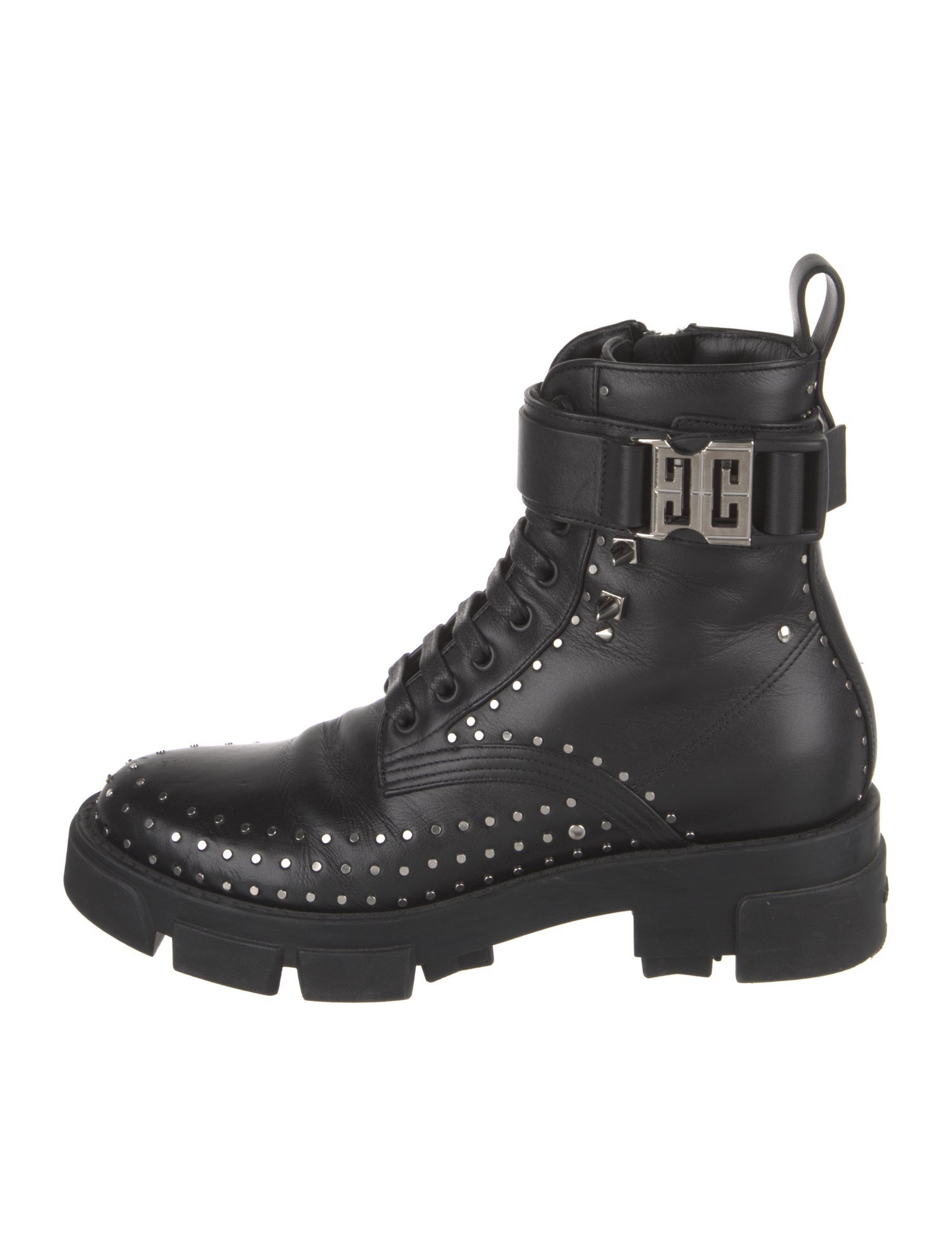 Givenchy Leather Combat Boots