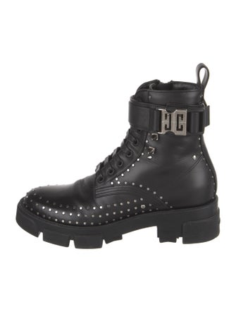 Givenchy Leather Combat Boots