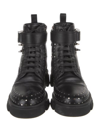 Givenchy Leather Combat Boots