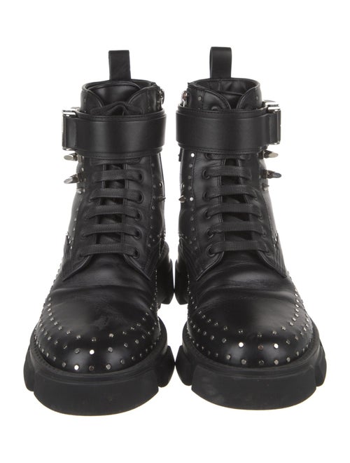 Givenchy Leather Combat Boots