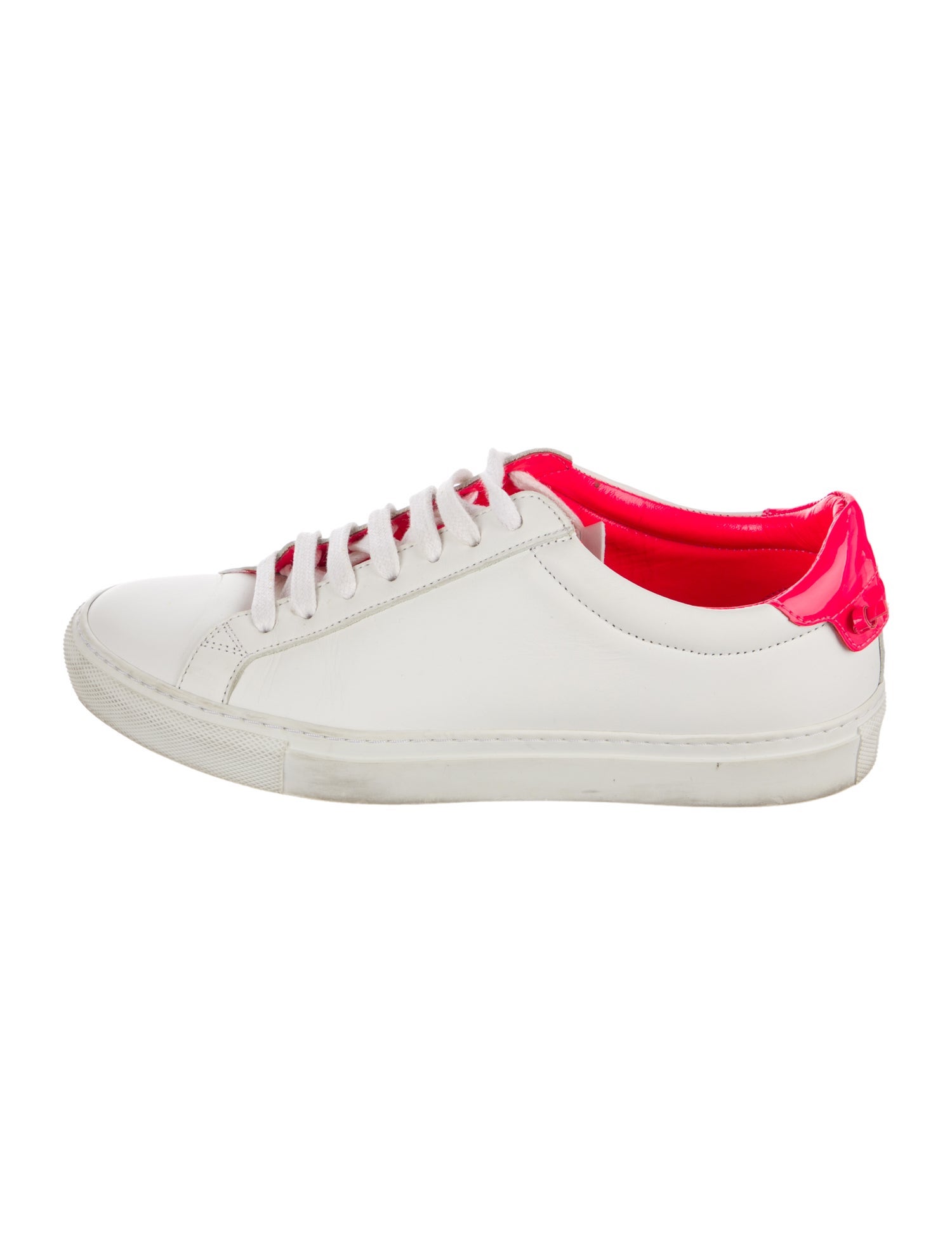 Givenchy Leather Colorblock Pattern Sneakers