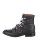 Givenchy Leather Studded Accents Combat Boots