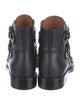 Givenchy Leather Studded Accents Combat Boots