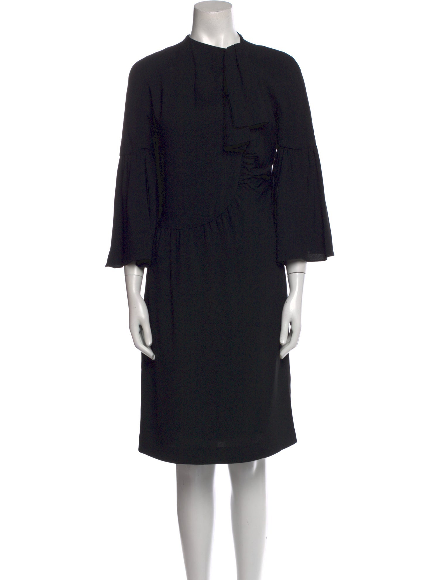 Givenchy Crew Neck Knee-Length Dress