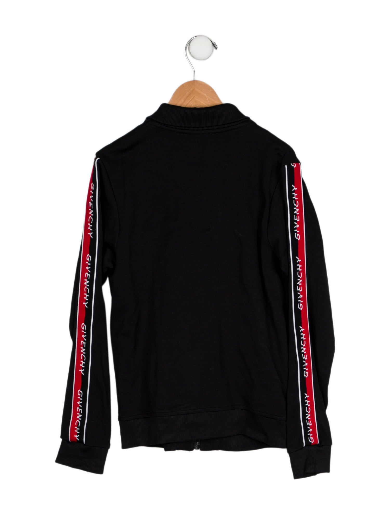 Givenchy Boys' Solid Zip Up Hoodie
