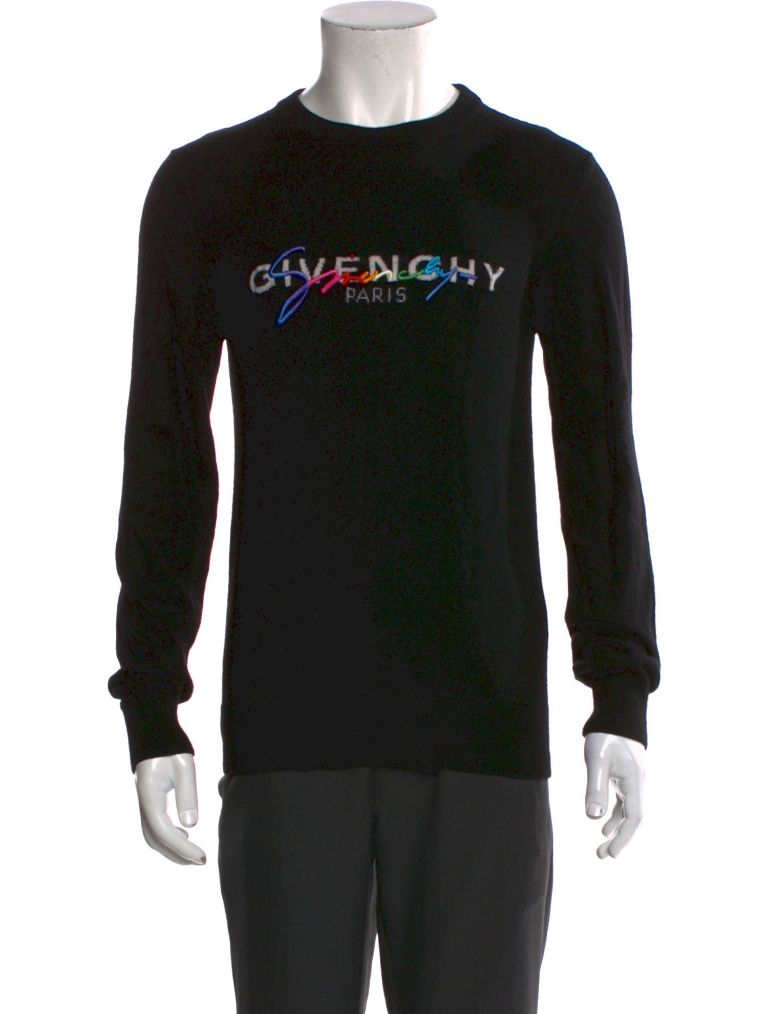 Givenchy Wool Graphic Print Pullover