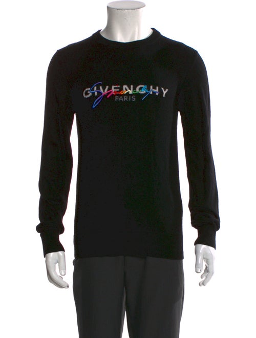 Givenchy Wool Graphic Print Pullover