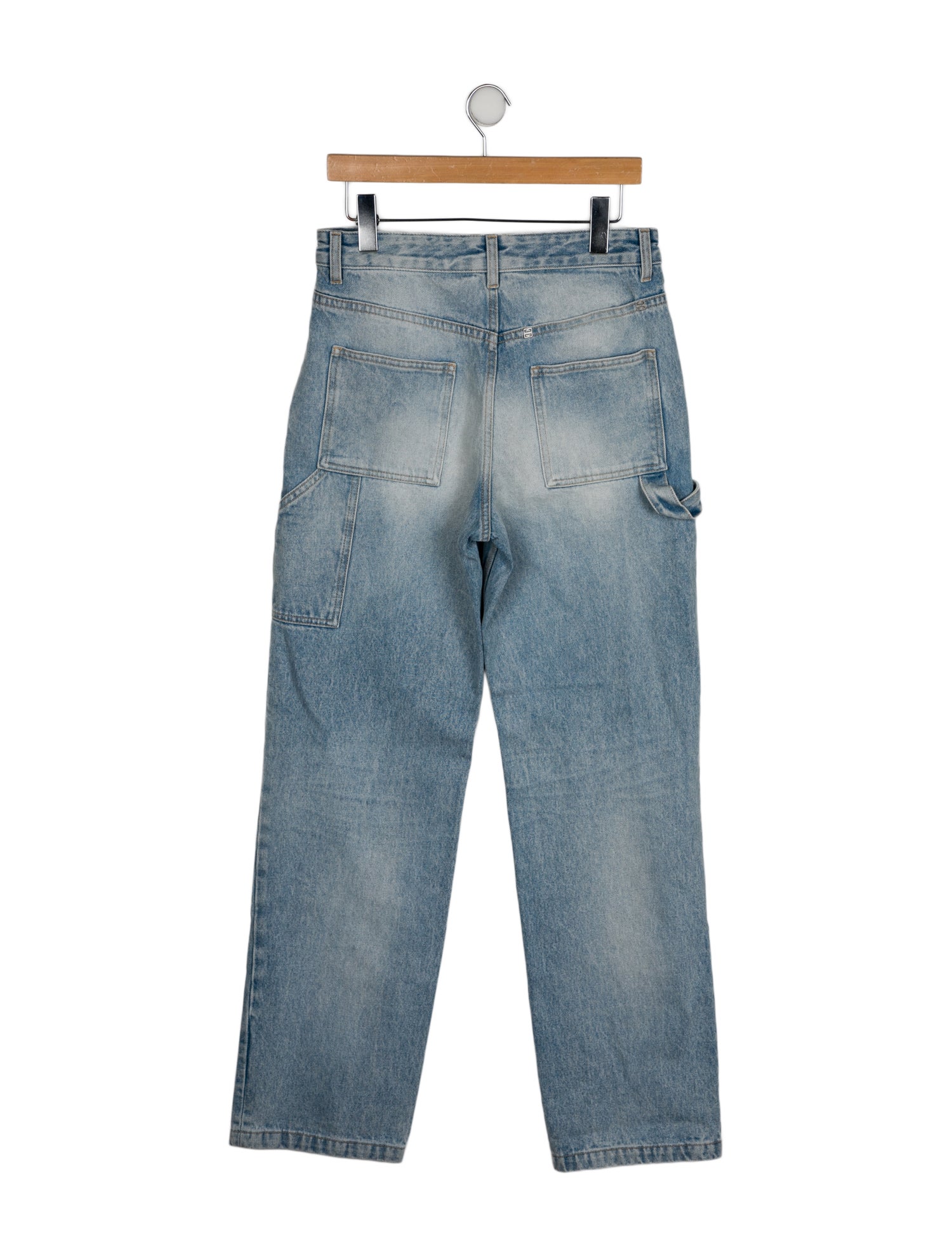 Givenchy High-Rise Wide Leg Jeans