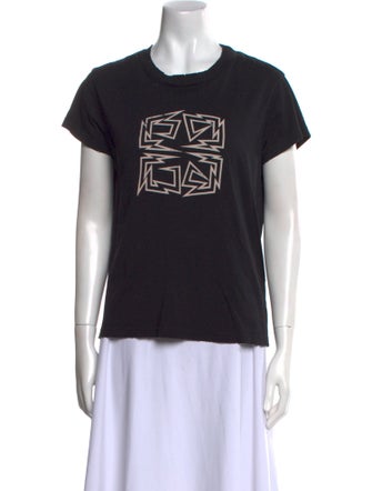 Givenchy Graphic Print Crew Neck T-Shirt