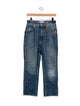 Givenchy High-Rise Straight Leg Jeans