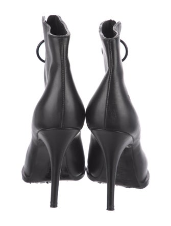 Givenchy Leather Lace-Up Boots