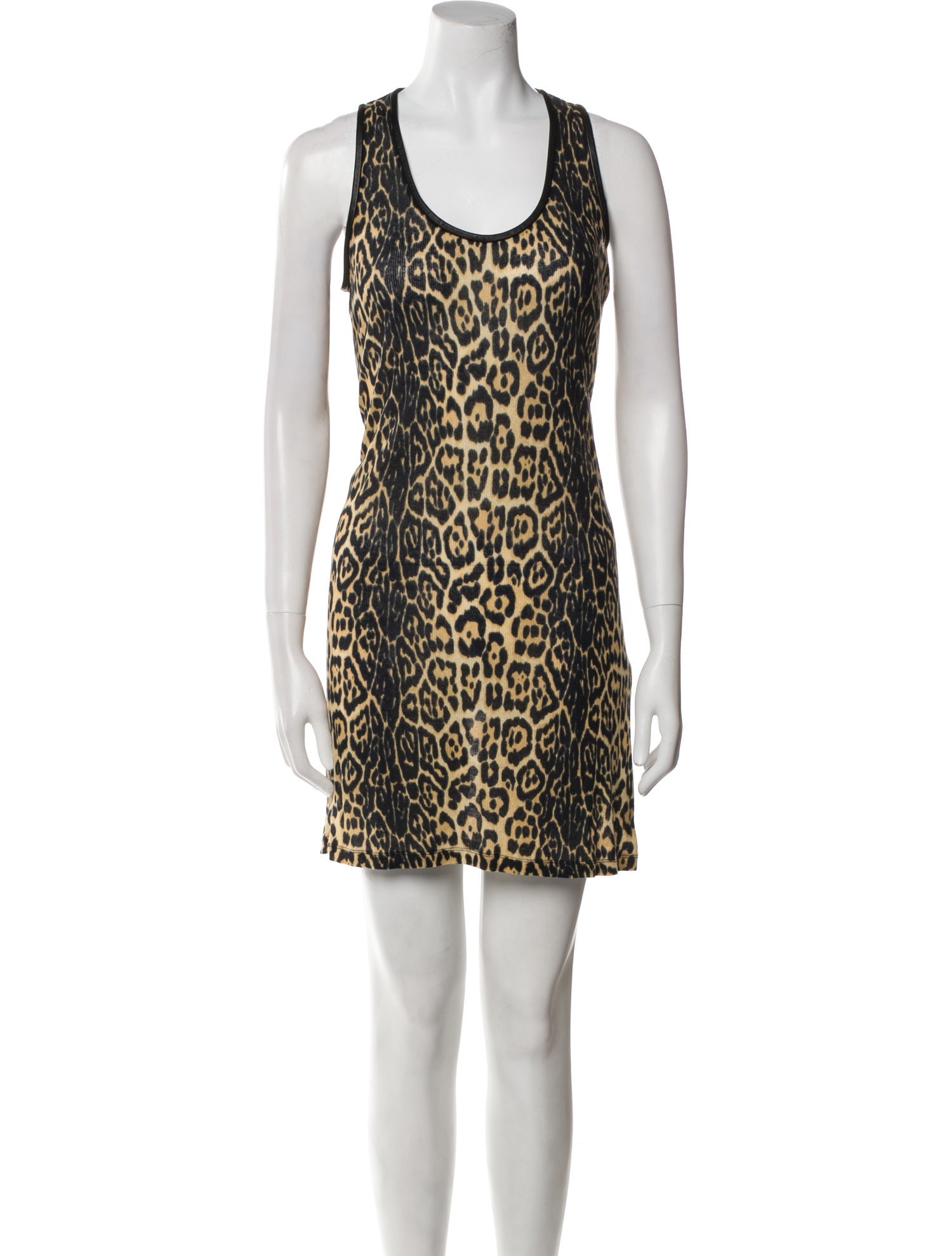 Givenchy Animal Print Mini Dress