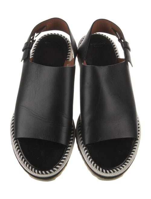 Givenchy Leather Slingback Sandals