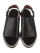 Givenchy Leather Slingback Sandals