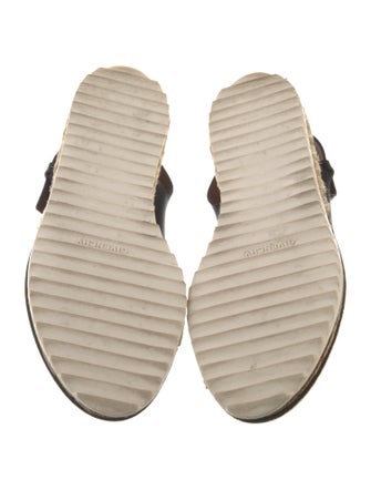 Givenchy Leather Slingback Sandals