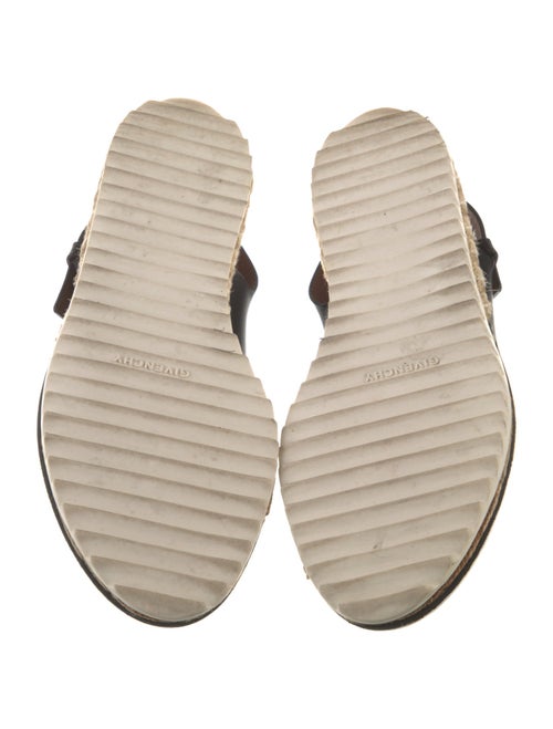 Givenchy Leather Slingback Sandals