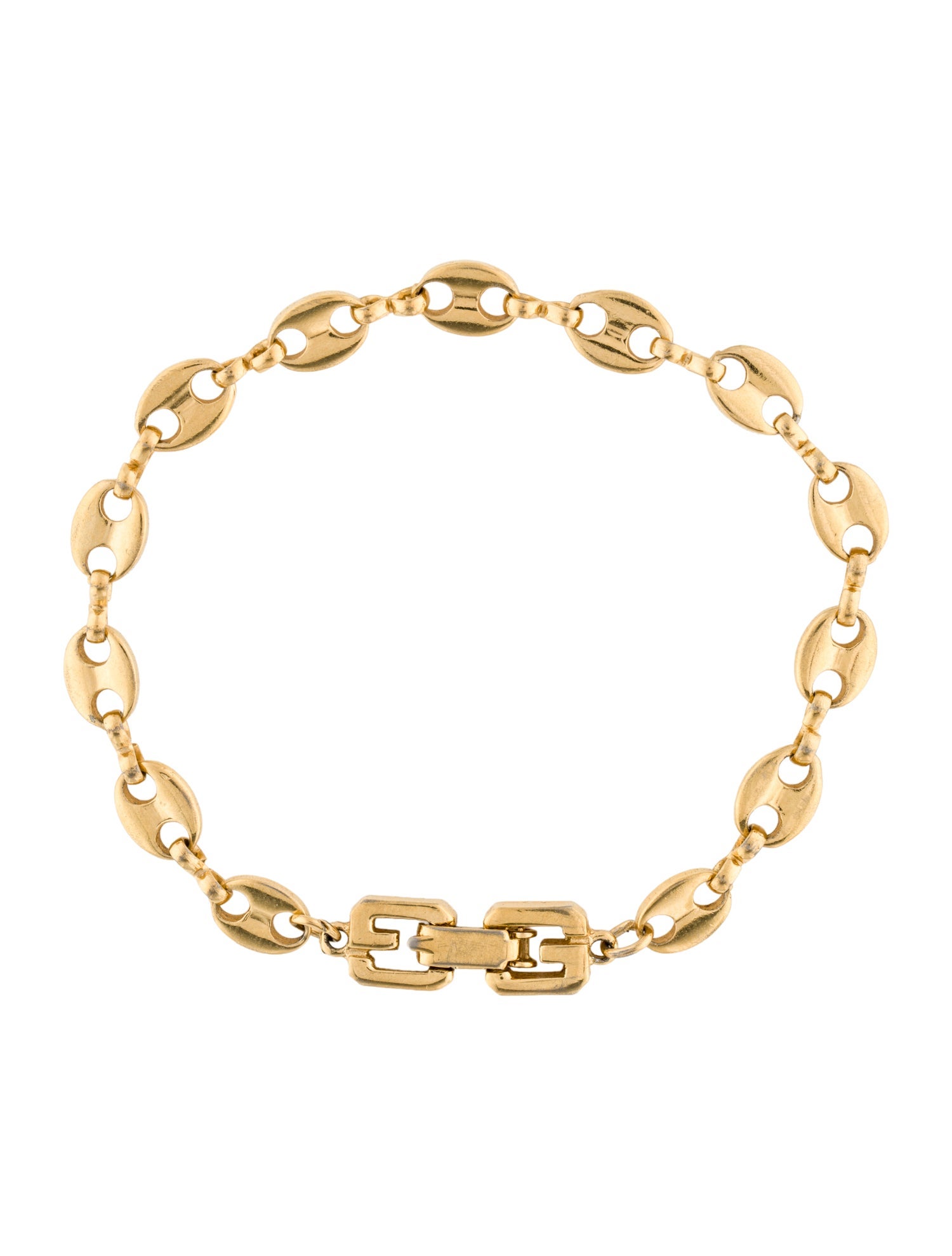 Givenchy Vintage Oval Link Bracelet