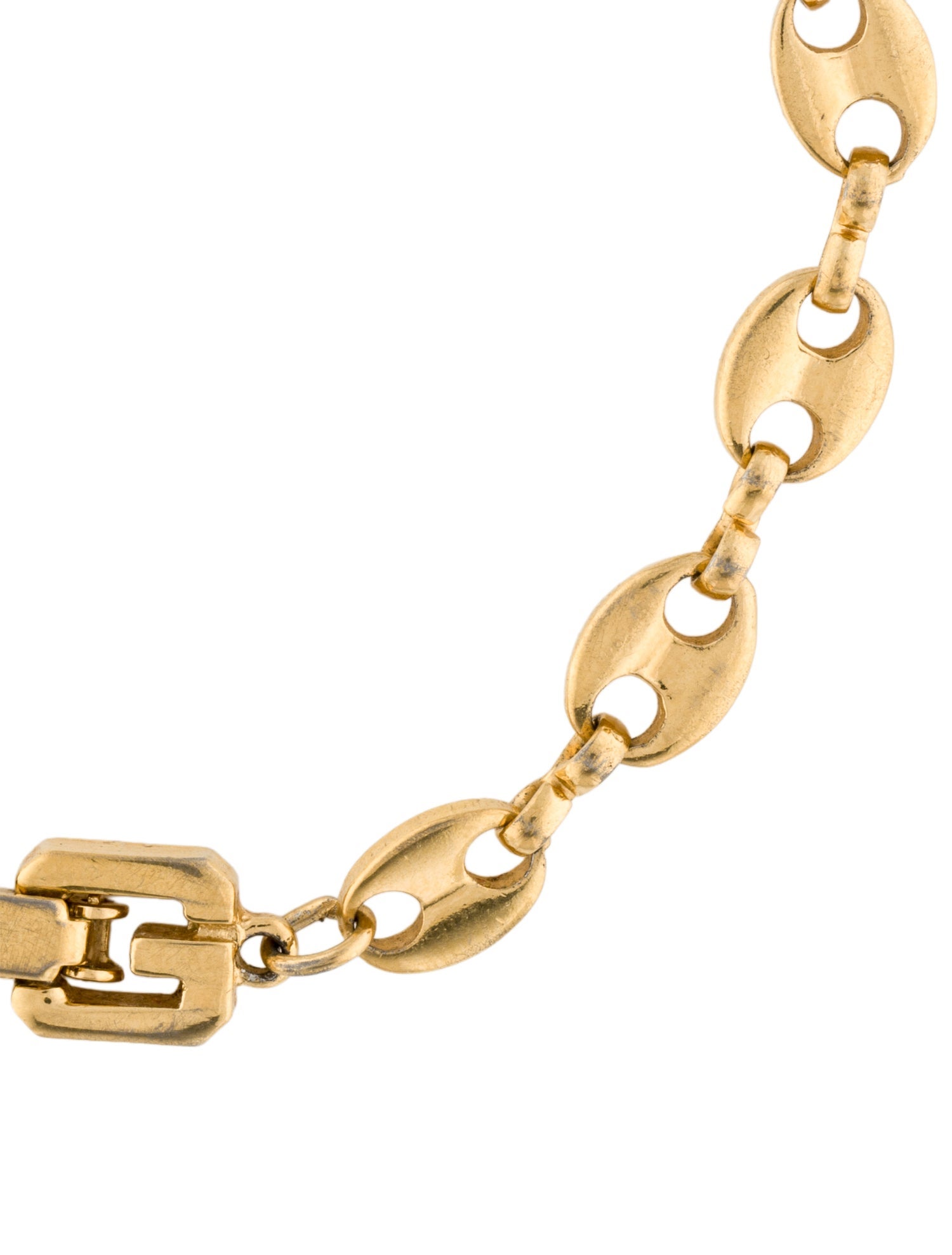 Givenchy Vintage Oval Link Bracelet