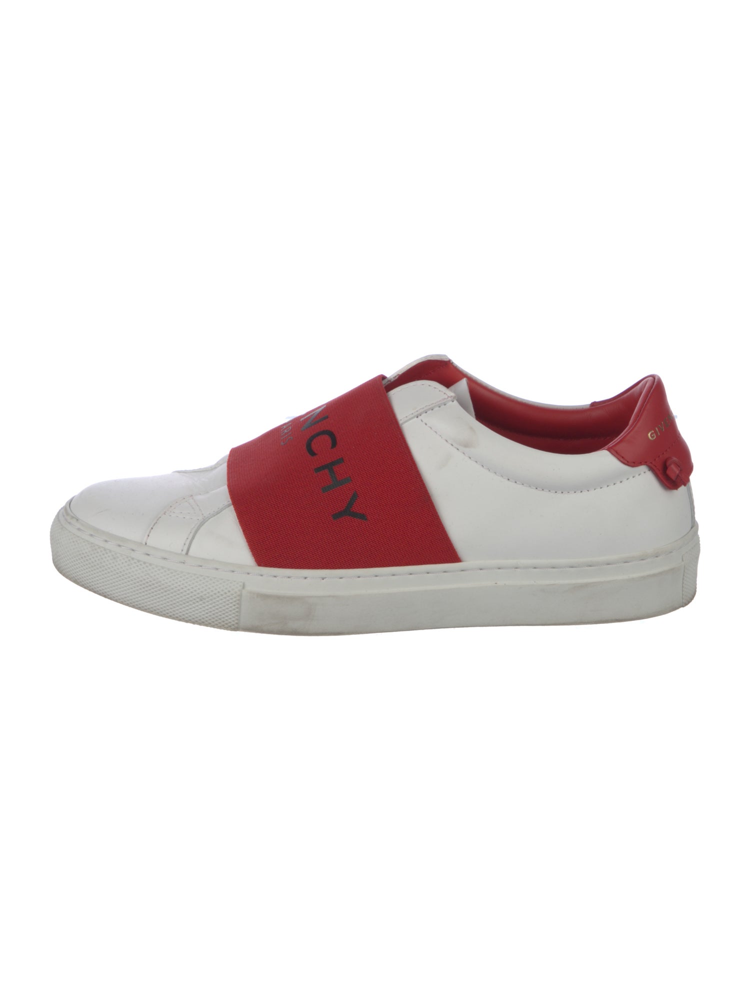 Givenchy Leather Grosgrain Trim Sneakers