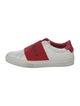 Givenchy Leather Grosgrain Trim Sneakers