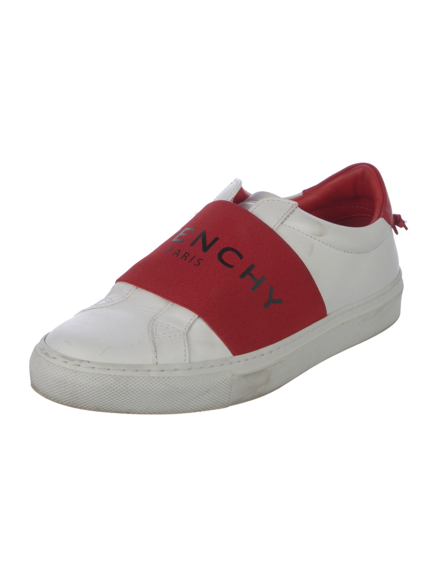 Givenchy Leather Grosgrain Trim Sneakers