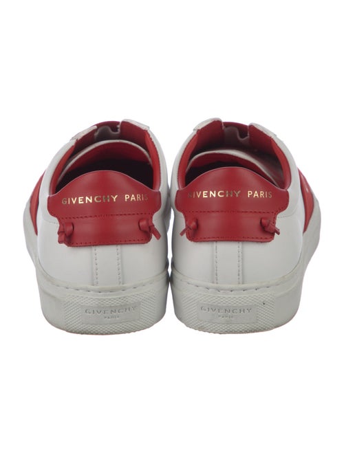 Givenchy Leather Grosgrain Trim Sneakers