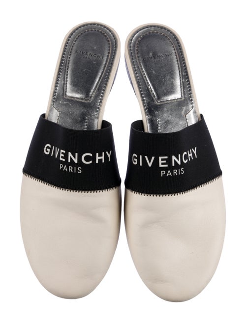 Givenchy Leather Printed Mules