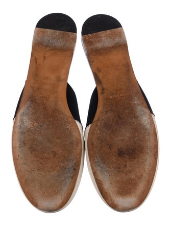 Givenchy Leather Printed Mules