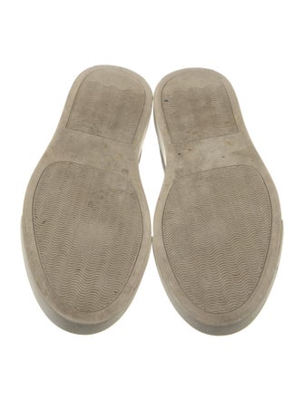 Givenchy Leather Embroidered Accent Flats