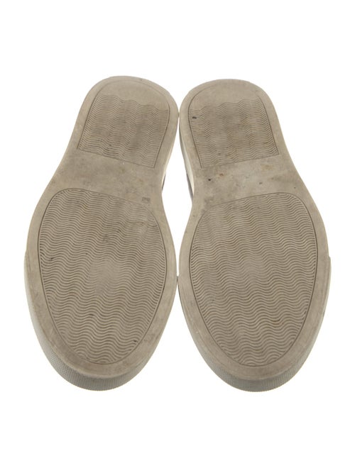 Givenchy Leather Embroidered Accent Flats